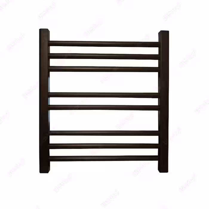 حوله خشک کن 60 استیل مشکی لوله ای