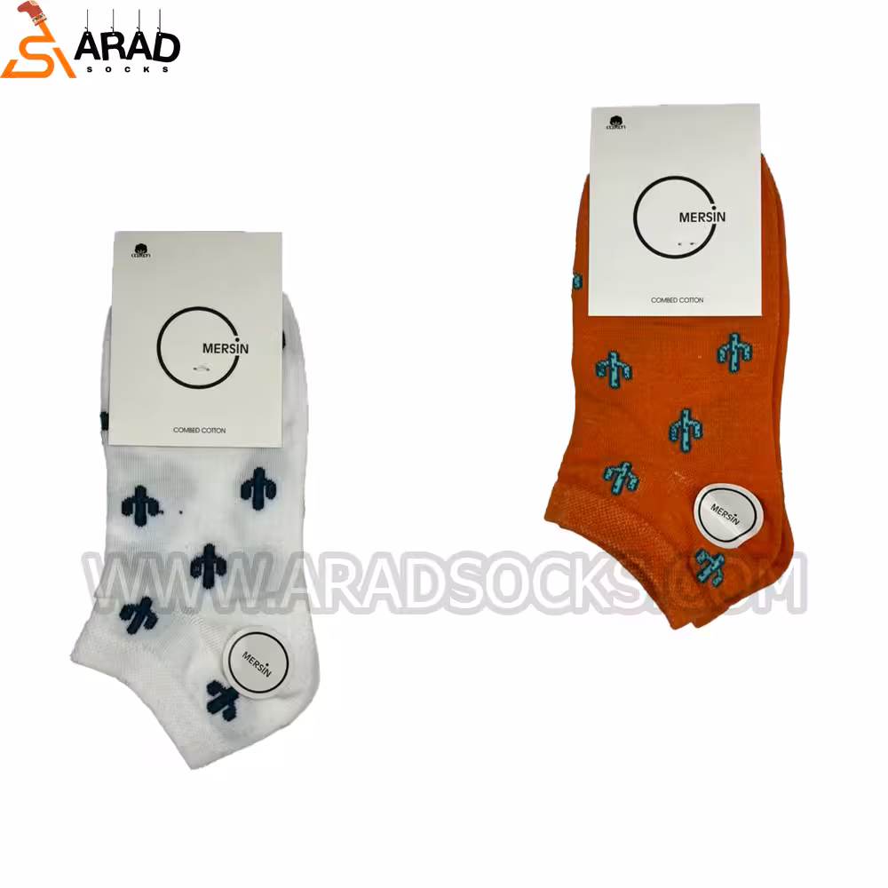 جوراب مچی طرح کاکتوس