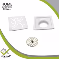 کفشور هفت سی استیل مدل برنو سفید 10در10(هزینه ارسال پس کرایه است)