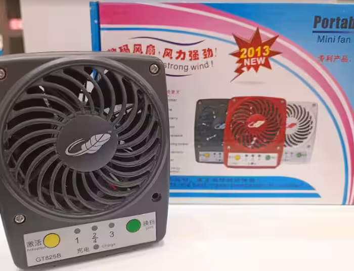 مینی فن پرتابل مدل GT825B