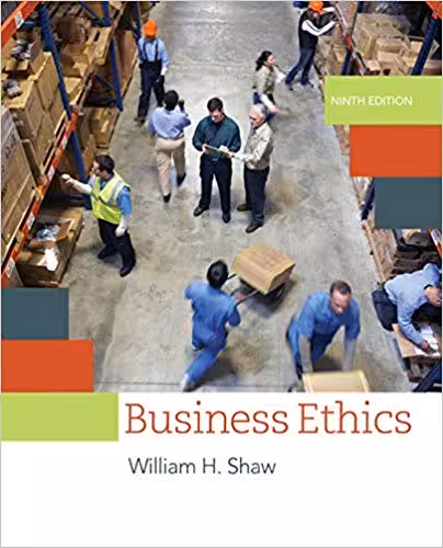 خرید و دانلود نسخه کامل کتاب Business Ethics: A Textbook with Cases (9th Edition)