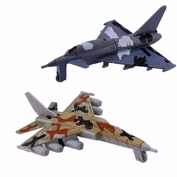 ماکت مینیاتوری جنگنده 6 سانت مجموعه 2 عددی