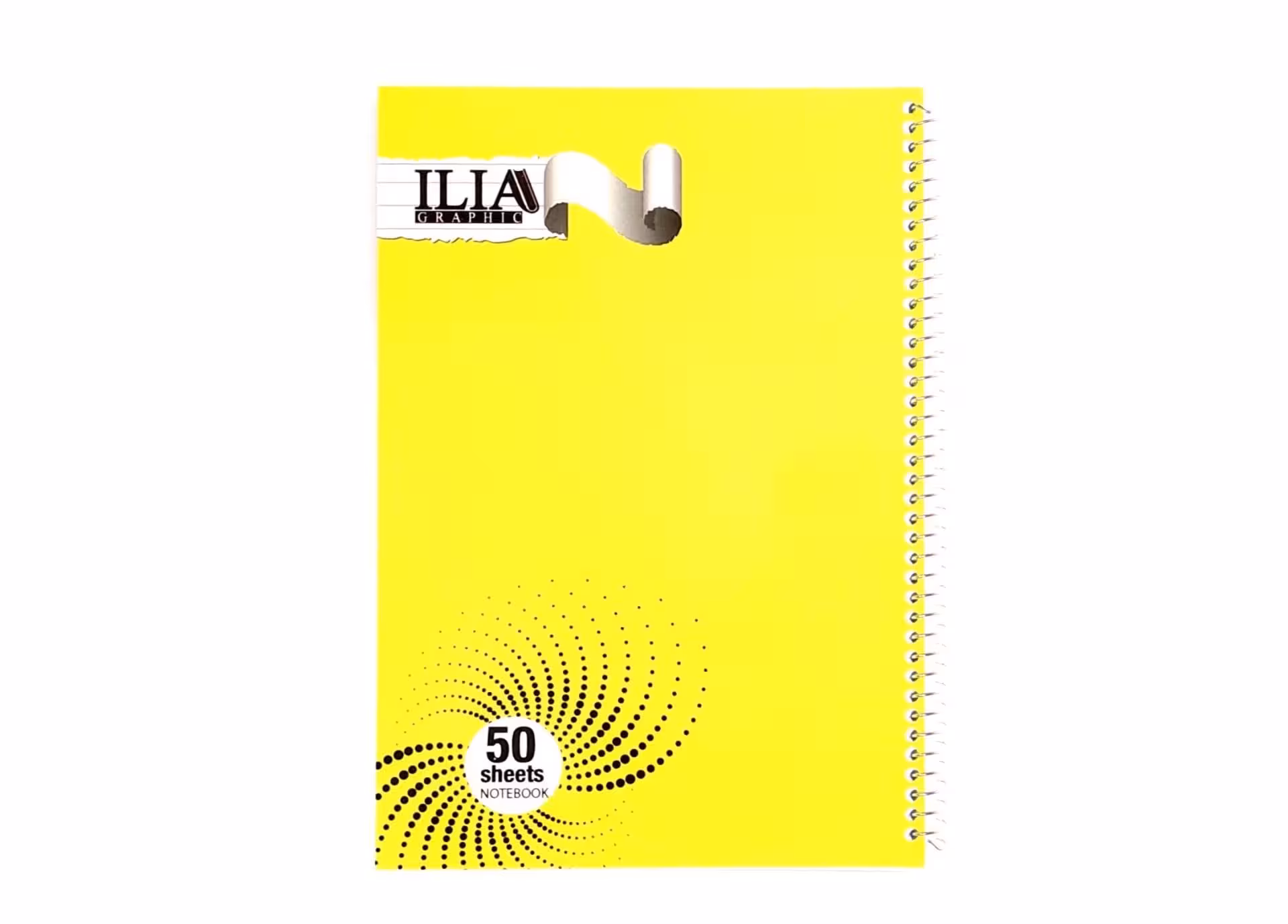 دفتر مشق 50 برگ سیمی الوان ILIA کد 70