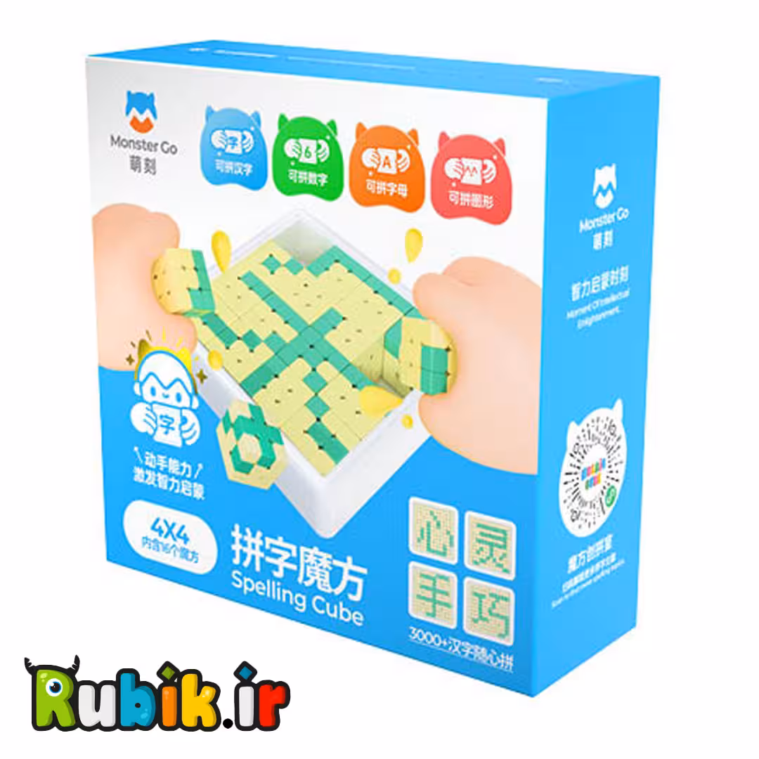 ساخت الگو با روبیک 4×4 گنز مانسترگو