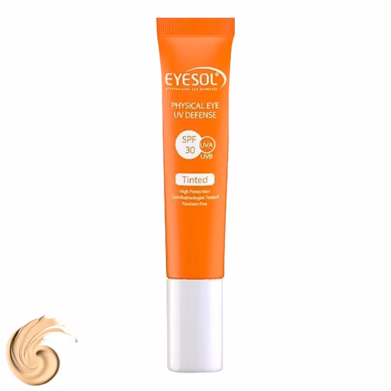 ضد آفتاب دور چشم رنگی آیسول SPF30