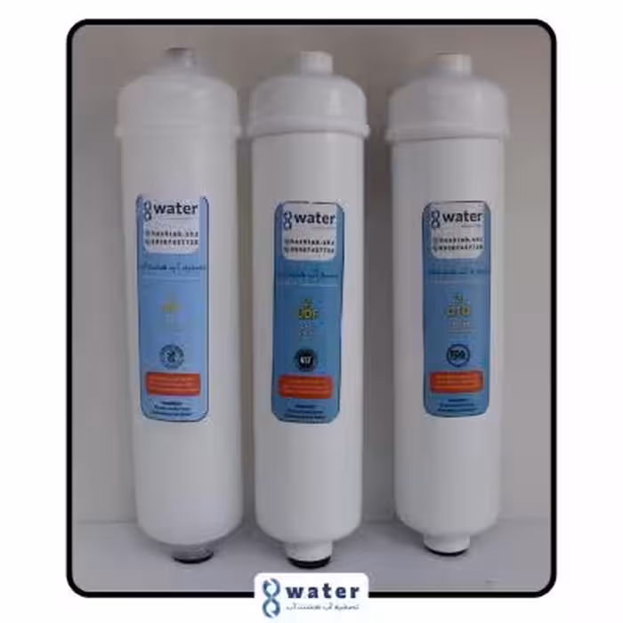 پک فیلتر اینلاین 3 مرحله ای ایرانی دستگاه تصفیه آب - 6 ماهه inline شیراز