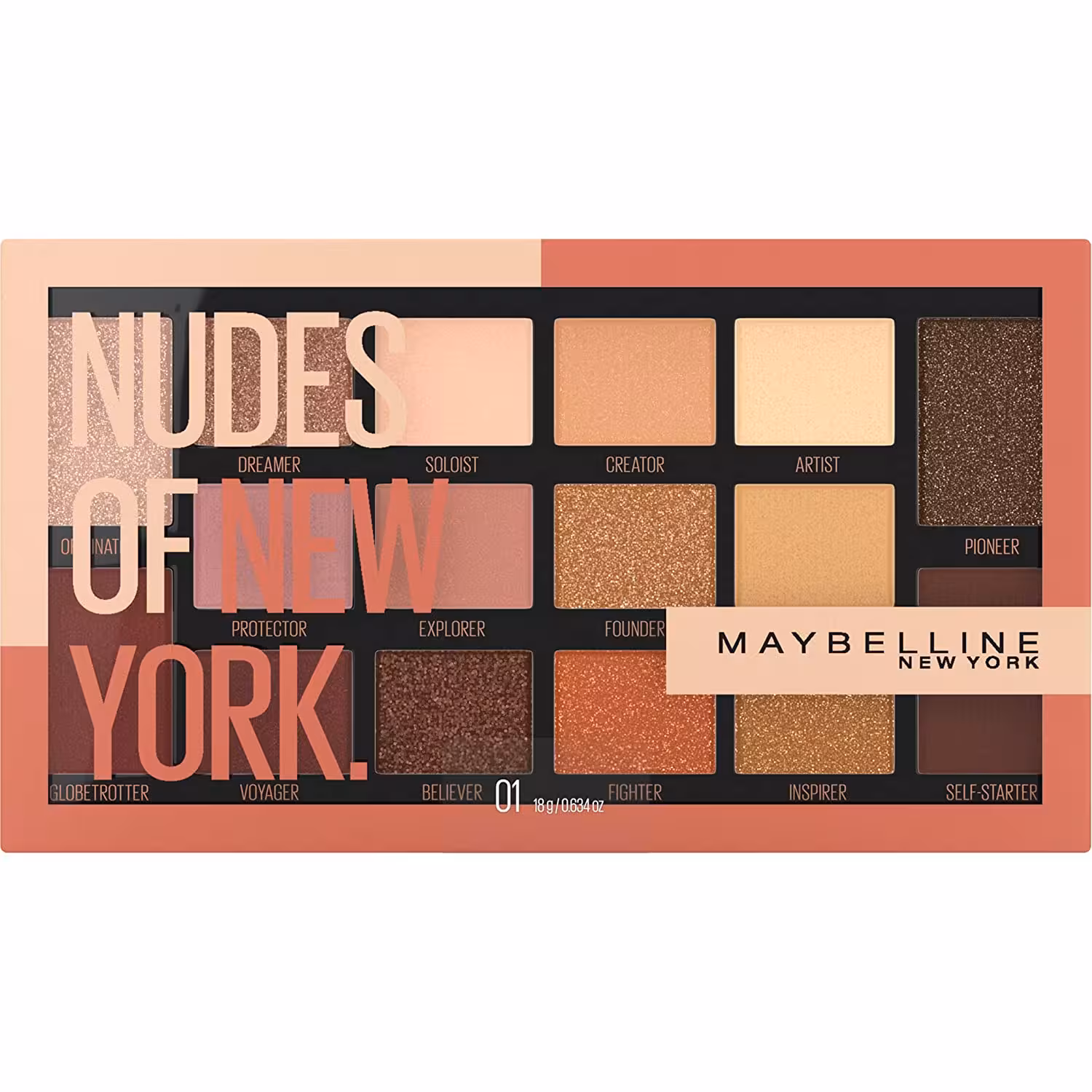 پالت سایه جدید میبلین مدل Nudes Of New York