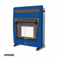 بخاری گازی بدون دودکش سرامیکی سپهرالکتریک مدل SE5000CF فن دار - زرد