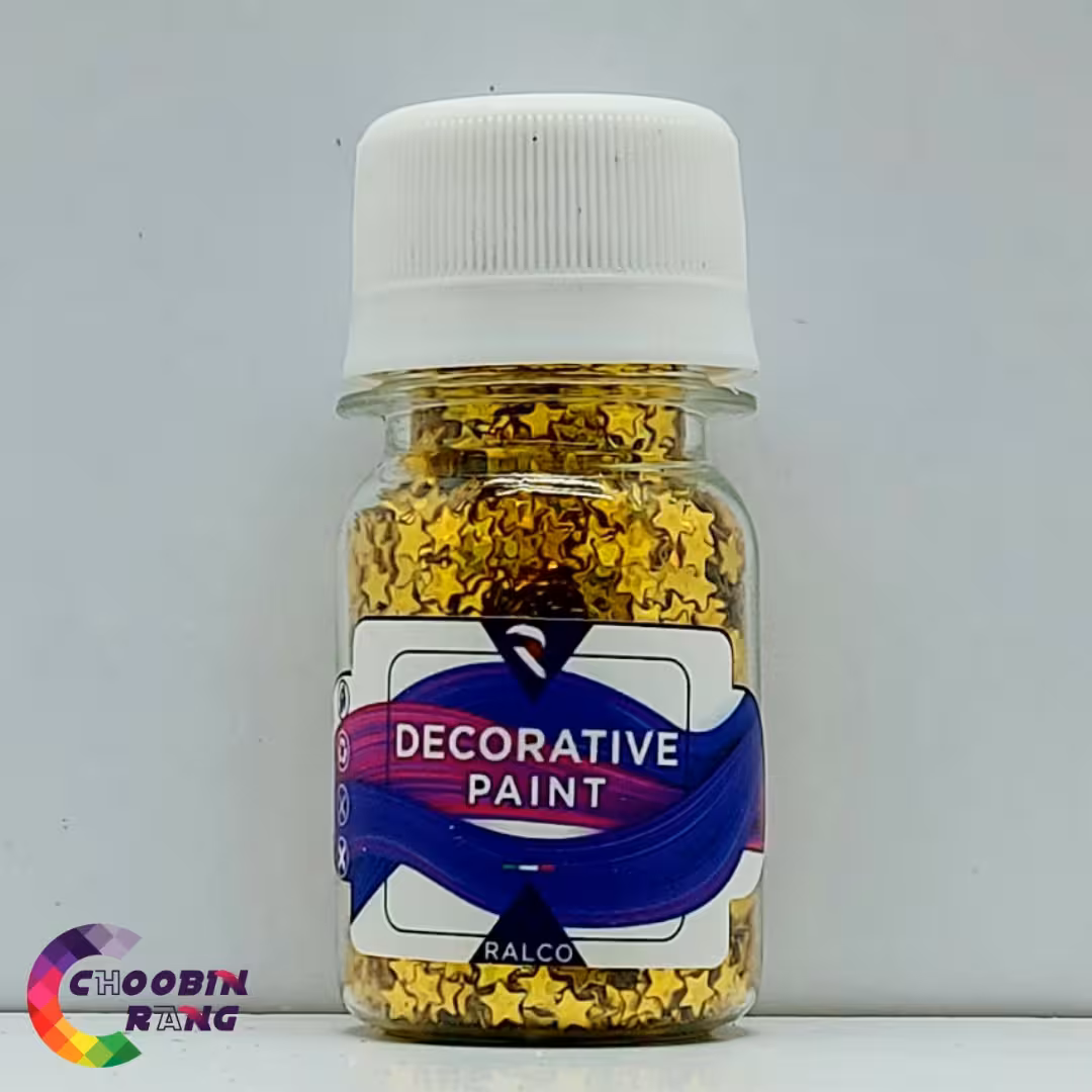 اکلیل هولوگرام ستاره ای طلایی (30میل)