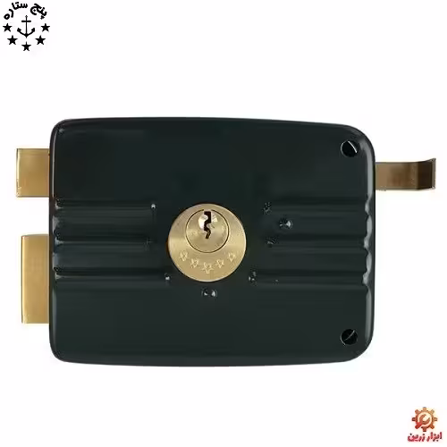 قفل حیاطی 5 ستاره کلید ساده
