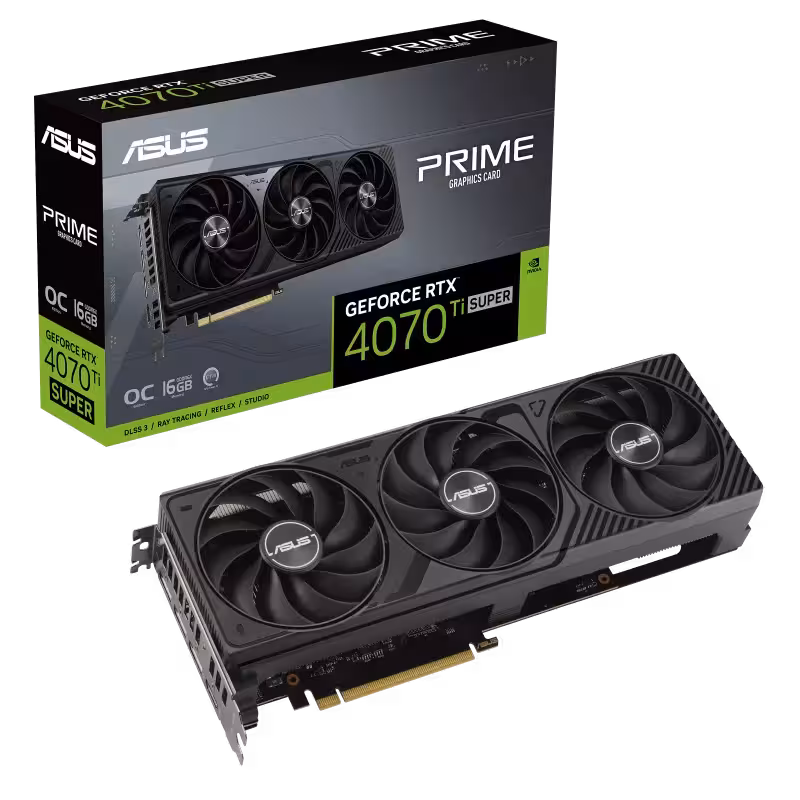 کارت گرافیک ایسوس PRIME GeForce RTX 4070 TI SUPER OC 16GB