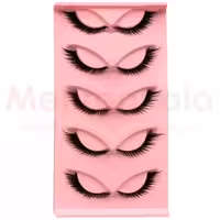 مژه مصنوعی روباهی فاکس مدل Fox Anime بسته 5 جفتی