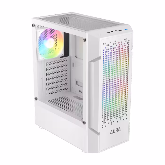 کیس گیم دیاس GAMDIAS AURA GC7 WH ARGB GAMING CASE