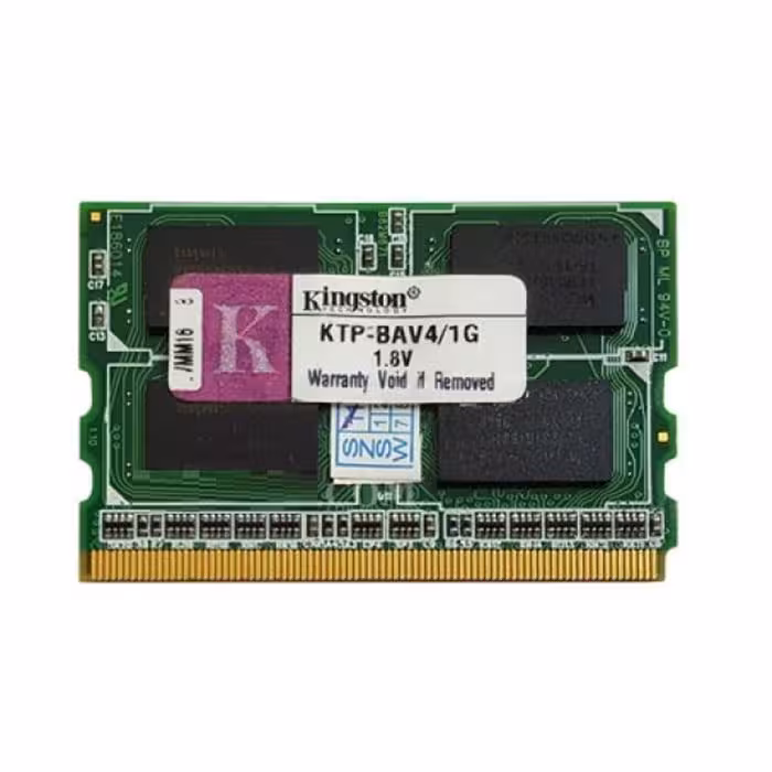 رم لپ تاپ DDR1 کینگستون مینی با حافظه 1 گیگابایت و فرکانس 400 مگاهرتز