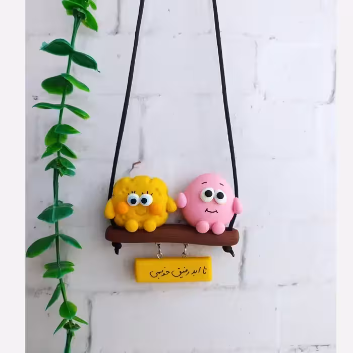 آویز ماشین باب اسفنجی و پاتریک | amazonchi