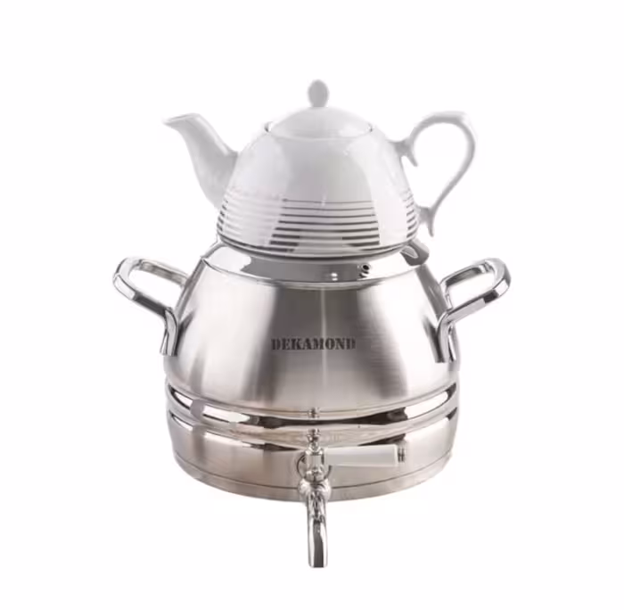 کتری قوری دکاموند استیل مدل لنیا