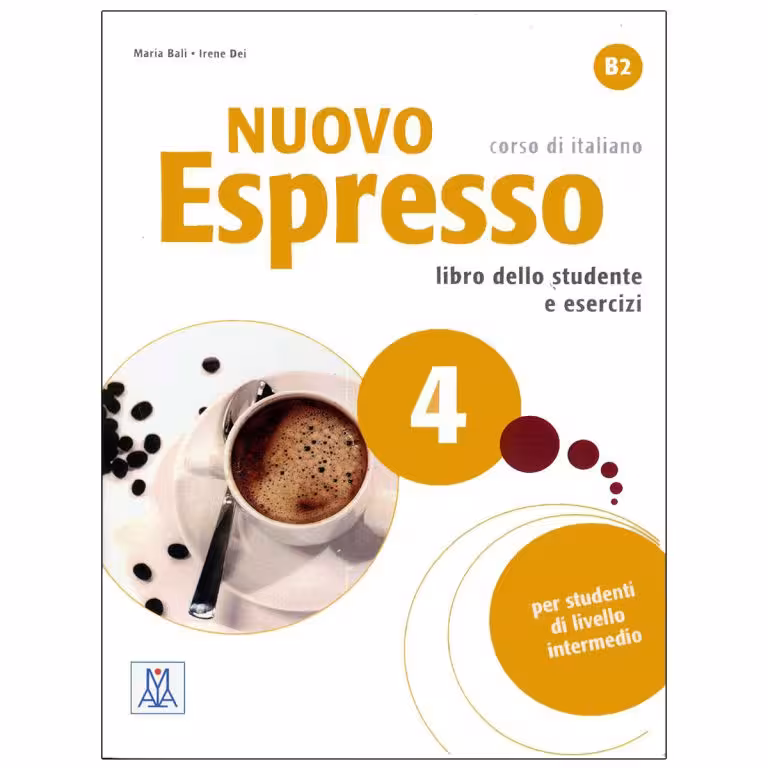 Nuovo Espresso 4 (Italian Edition) Libro Studente B2 ( چاپ رنگی )