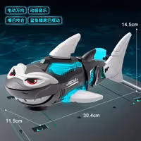 ربات کوسه موزیکال حرکتی چراغدار