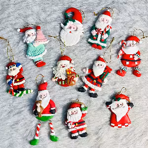 آویز بابانوئل کریسمس سیلیکونی کد 351