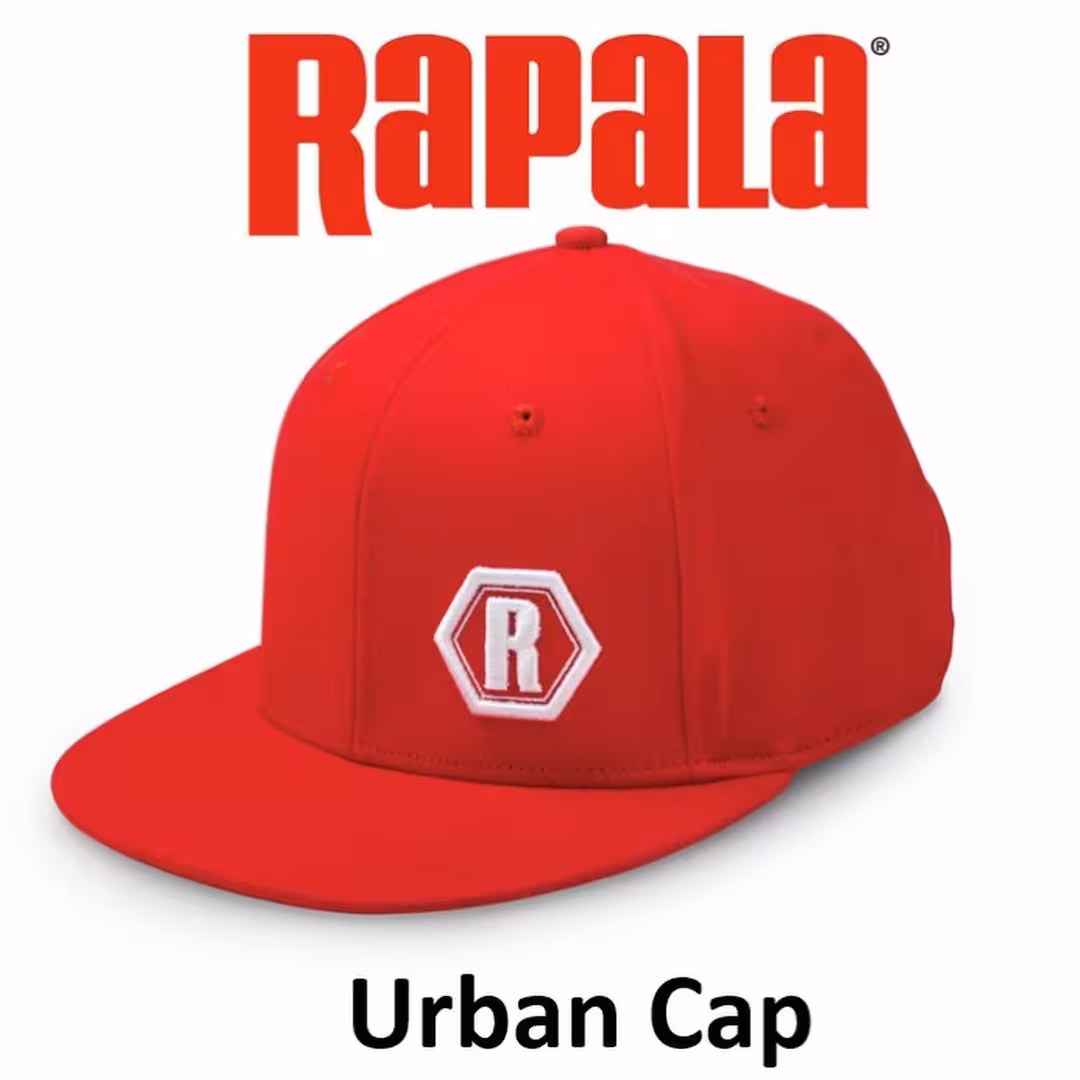 کلاه ماهیگیری اورجینال برند راپالا Rapala Urban Flat Brim – Red
