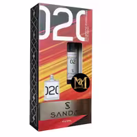 عطر جیبی مردانه صندل مدل مولكول حجم 25 میلی لیتر