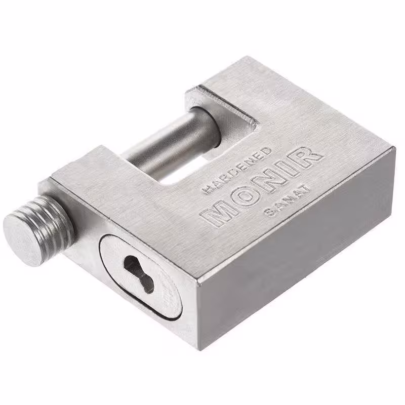 قفل کتابی منیر صنعت مدل Hardened 85 | چاوه