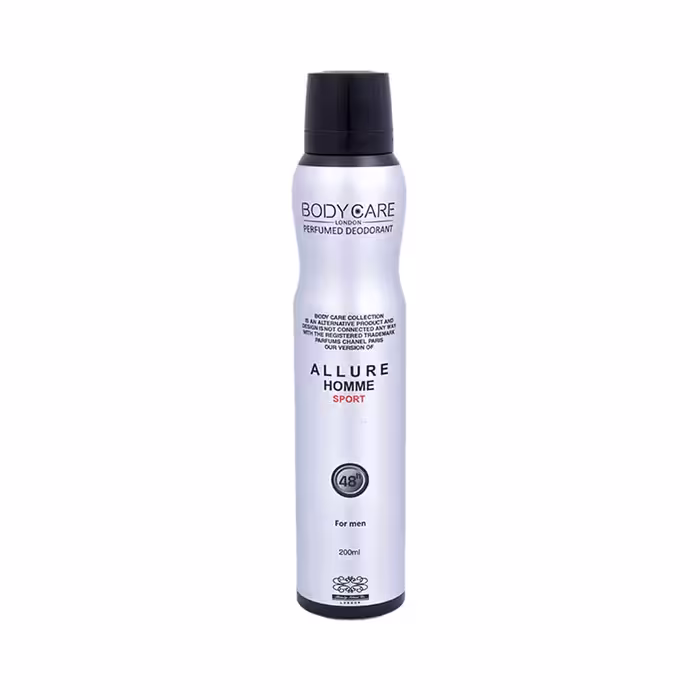 اسپری مردانه بادی کر مدل آلور هوم Body Care ALLURE HOMME