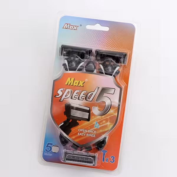 ژیلت Max خودتراش مکس 5 تیغ بسته 3 عددی 90788