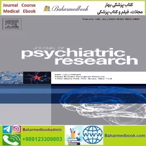 Journal of Psychiatric Research Volume 169 to 170 2024 T