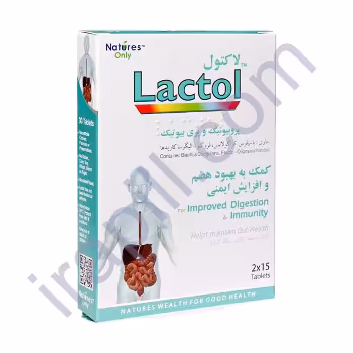 قرص لاکتول نیچرز اونلی 30 عدد