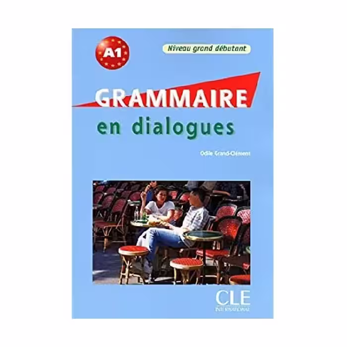 Grammaire en dialogues grand debutant گرامر این دیالوگ گرند دبوتانت ویرایش قدیمی سیاه و سفید