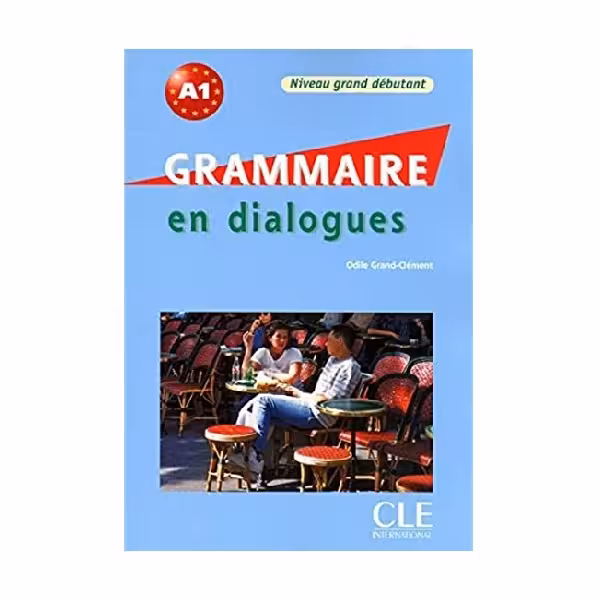 Grammaire en dialogues grand debutant گرامر این دیالوگ گرند دبوتانت ویرایش قدیمی سیاه و سفید