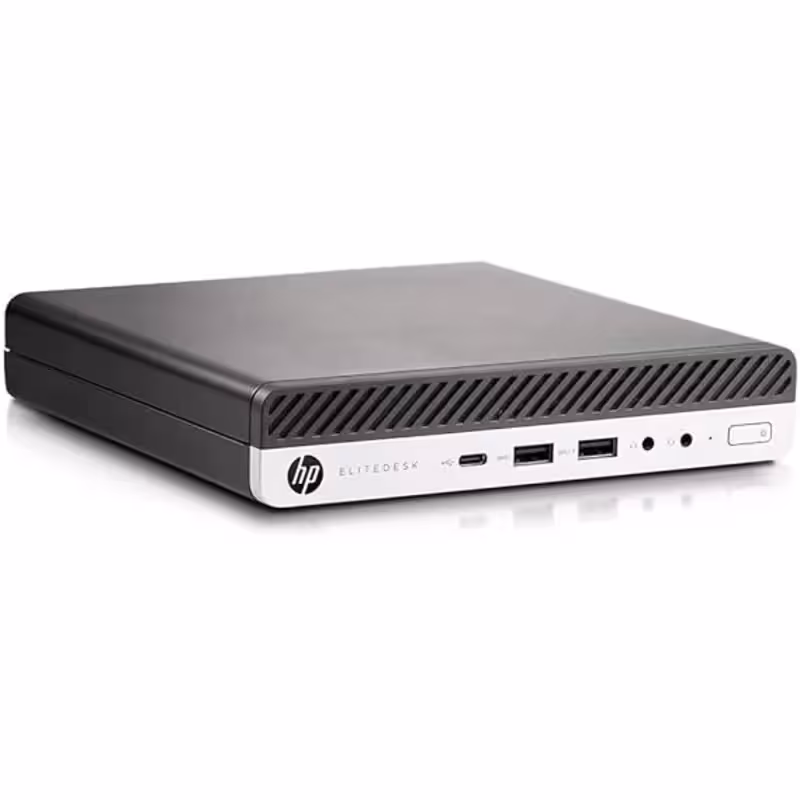 مینی کیس تاینی اچ پی مدل HP Tiny G3 800 ,Core i5 7500T/ 8GB Ram/ 256GB SSD/ WiFi - کار کرده