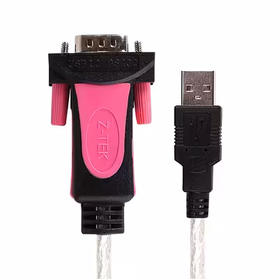 کابل USB به سریال RS232 زد-تک مدل ZE731  طول 0.5 متر
