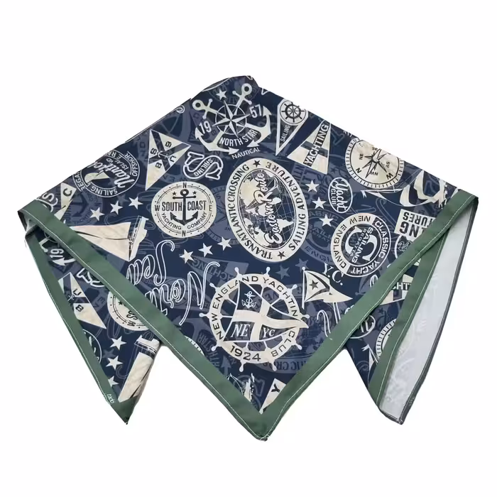 دستمال سر و گردن تادو طرح دریانوردی مدل SK12