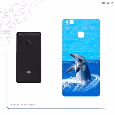 برچسب پوششی ماهوت مدل Dolphin مناسب برای گوشی موبایل هوآوی P9 Lite