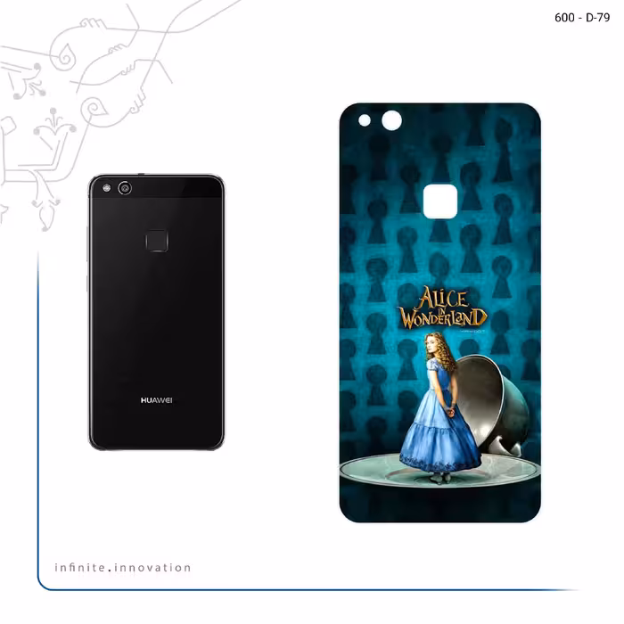 برچسب پوششی ماهوت مدل Alice in Wonderland مناسب برای گوشی موبایل هوآوی P10 Lite