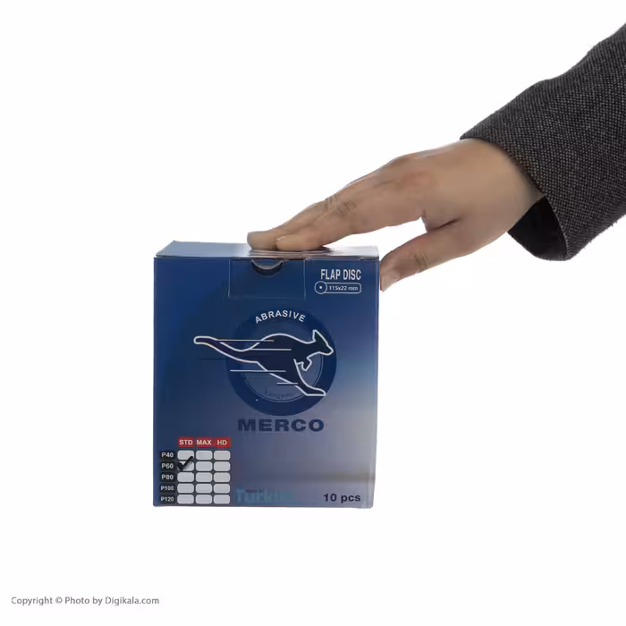 سنباده فلاپ دیسک مرکو مدل Z120 بسته 3 عددی