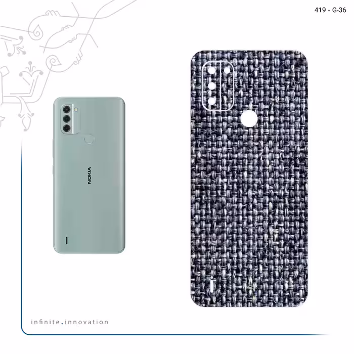 برچسب پوششی ماهوت مدل Fabric Texture 6 مناسب برای گوشی موبایل نوکیا C31
