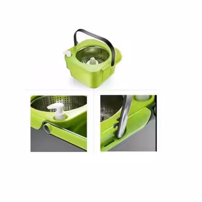 ست سطل و زمین شوی چرخشی مدل yy-mop-x 