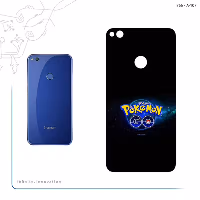 برچسب پوششی ماهوت مدل Pokemon Go Game Series مناسب برای گوشی موبایل آنر 8 Lite