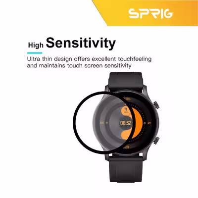 محافظ صفحه نمایش نانو اسپریگ مدل SPG مناسب برای ساعت هوشمند شیایومی Haylou RS3 LS04