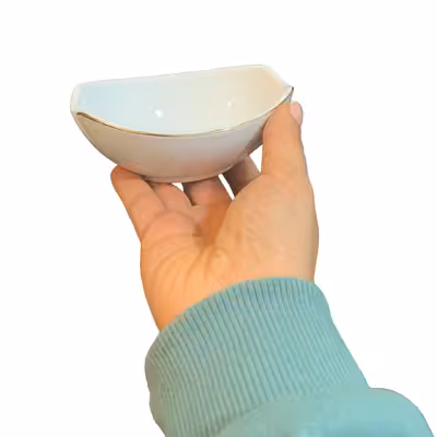 اردوخوری لمونژ مدل صدف کد 435 مجموعه 4 عددی