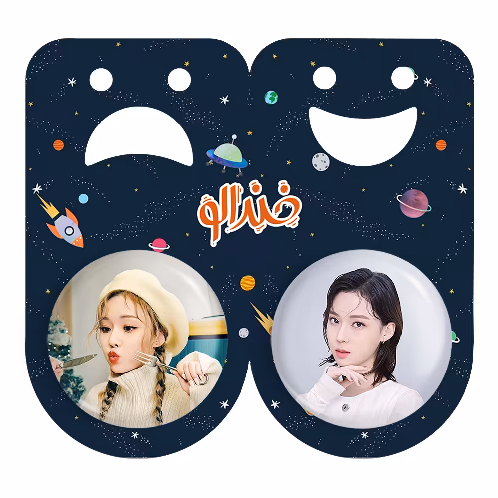 پیکسل خندالو مدل وینتر گروه آسپا Aespa کد 1246912471 مجموعه 2 عددی