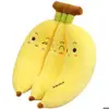 عروسک سیی طرح موز خوشه ای کد 1669.1 ارتفاع 43 سانتی متر