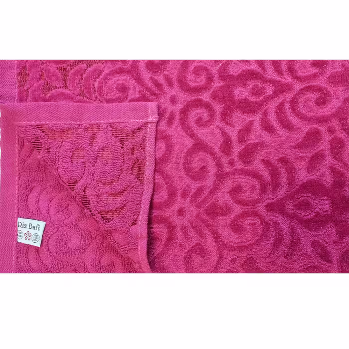 حوله حمام مدل ریز بافت سایز 100x160 سانتی متر