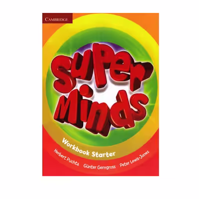 کتاب Super Minds And Worksheets Starter اثر جمعی از نویسندگان انتشارات الوندپویان دو جلدی