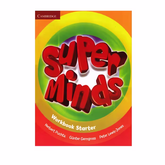 کتاب Super Minds And Worksheets Starter اثر جمعی از نویسندگان انتشارات الوندپویان دو جلدی