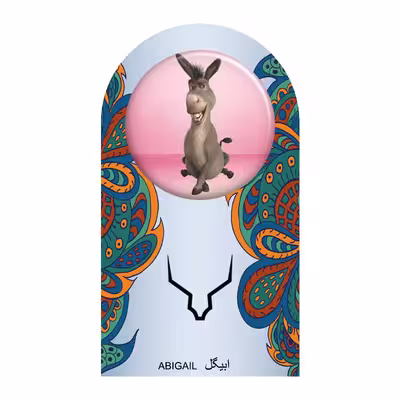 پیکسل ابیگل طرح خر شرک کد 003