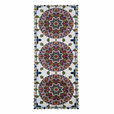 رومیزی کد 71526 به همراه کوسن